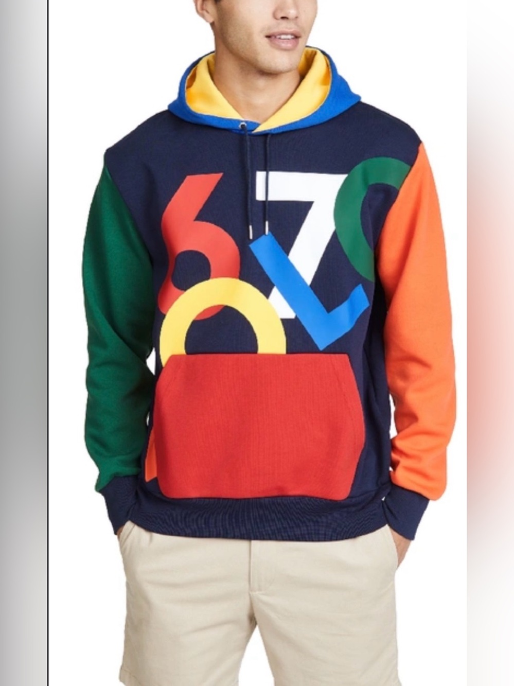 POLO Ralph Lauren Men’s Multi Color 67 Logo Hoodie